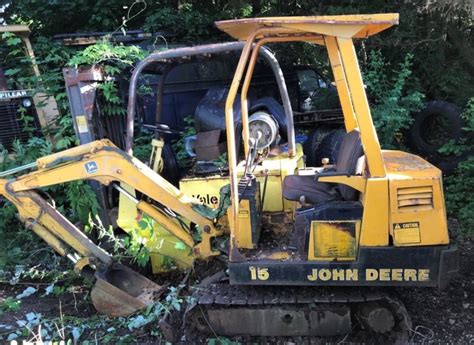 used john deere mini excavators|john deere 15 mini excavator.